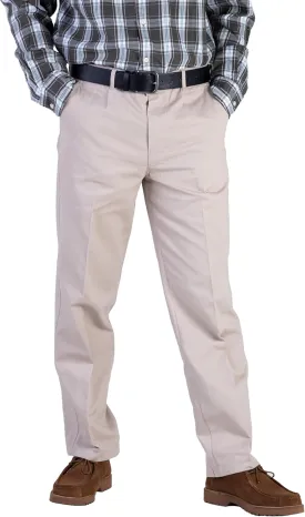 100% Cotton Regular Fit Men's Chino Pants Comfortable and Durable Work Pants, Ideal for Office or Casual Wear