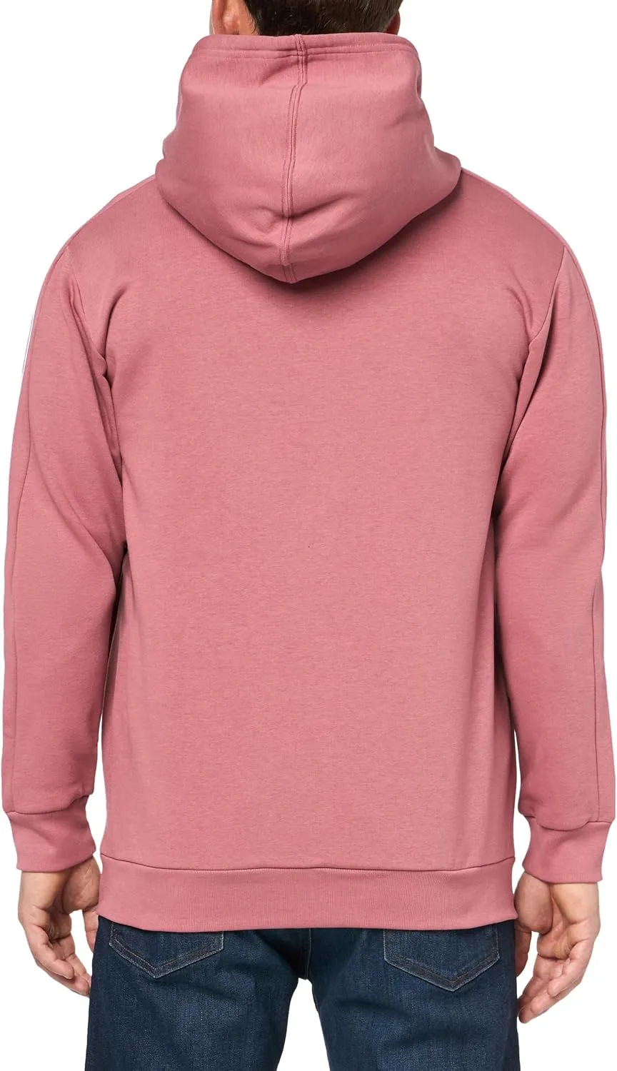 adidas Men's Essentials 3-Stripes Fleece Full-Zip Hoodie