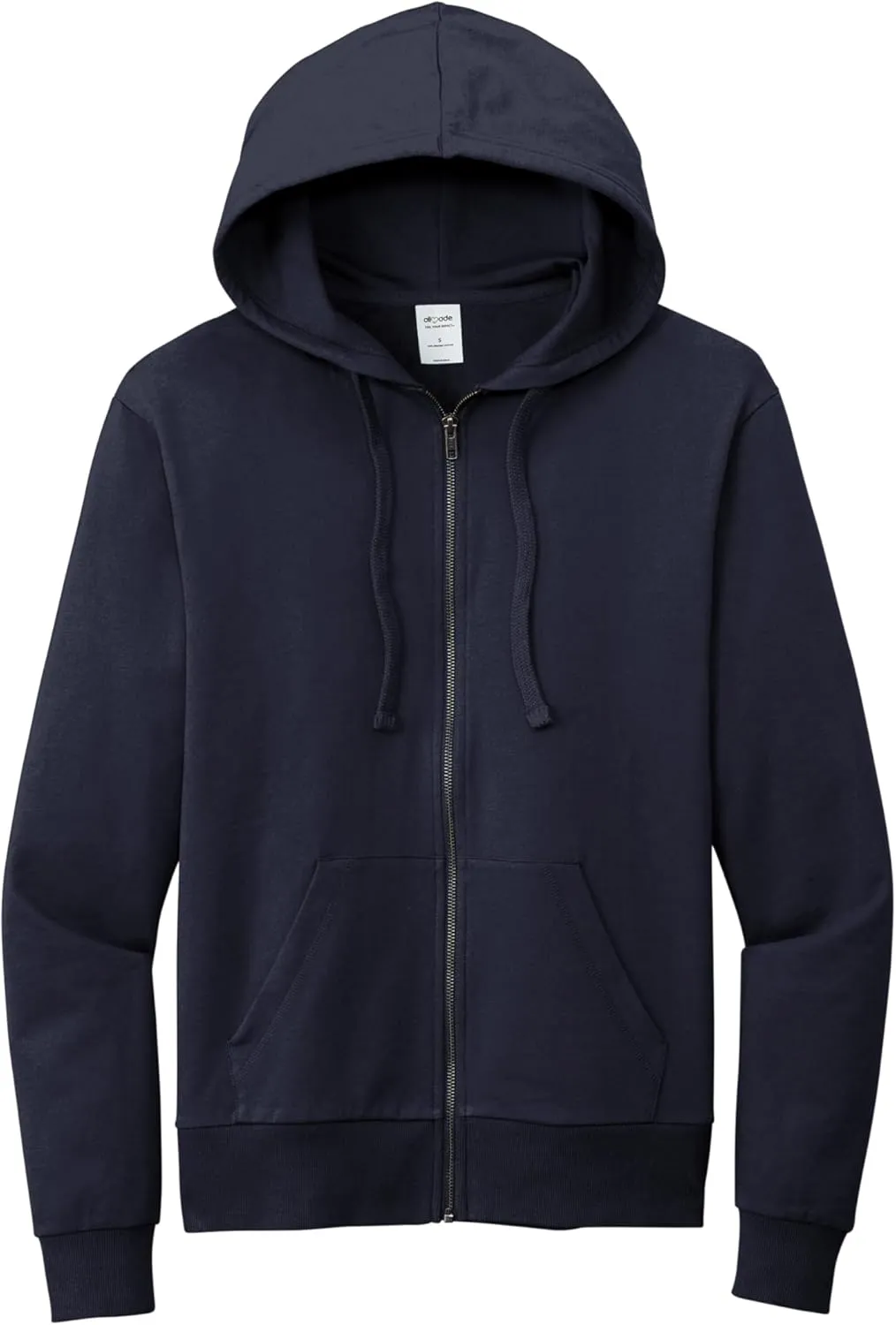 Allmade Unisex Organic French Terry Full-Zip Hoodie