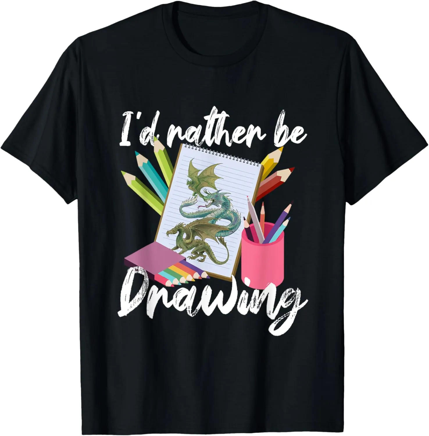 Artistic Drawing Art Sketch Pencil Hobby Draw Artists T-Shirt