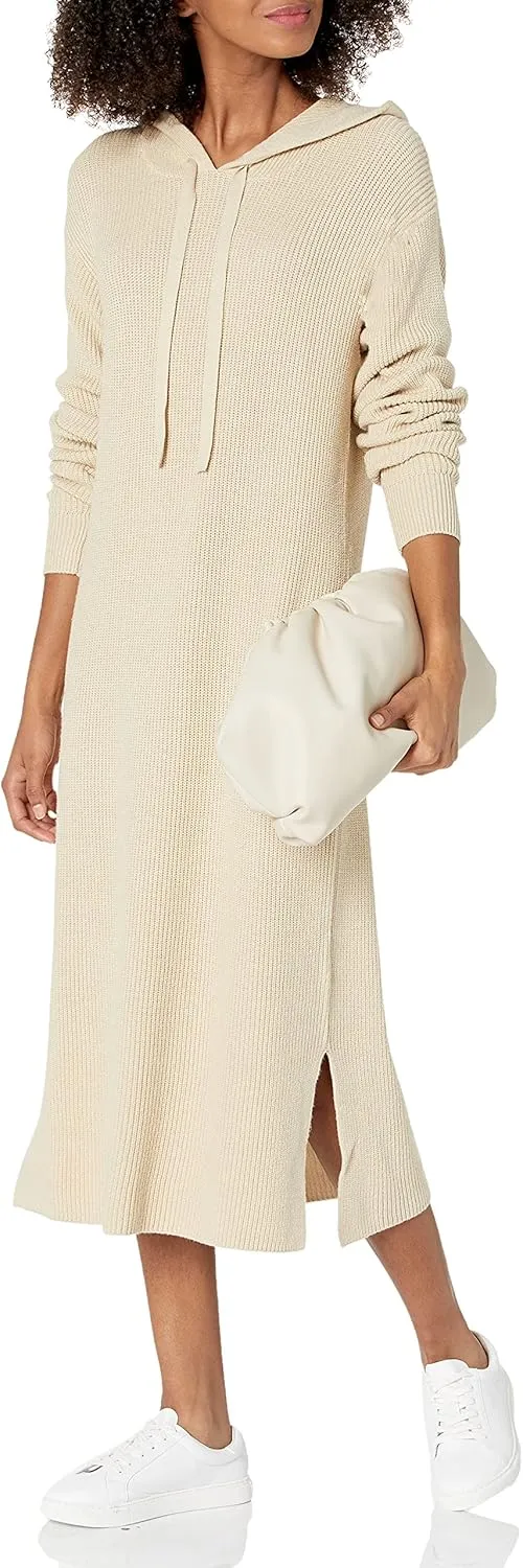 The Drop Women's Claudia Cuddle Hoodie Midi Dress