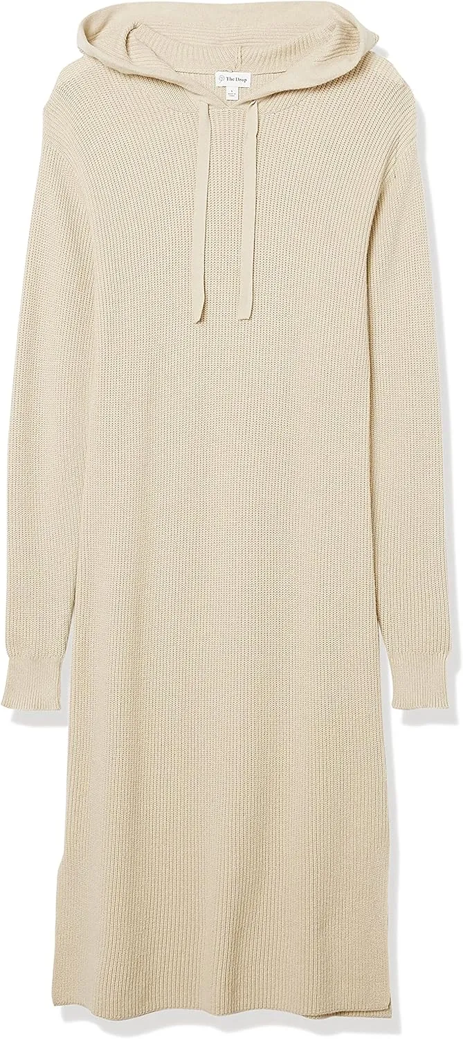The Drop Women's Claudia Cuddle Hoodie Midi Dress