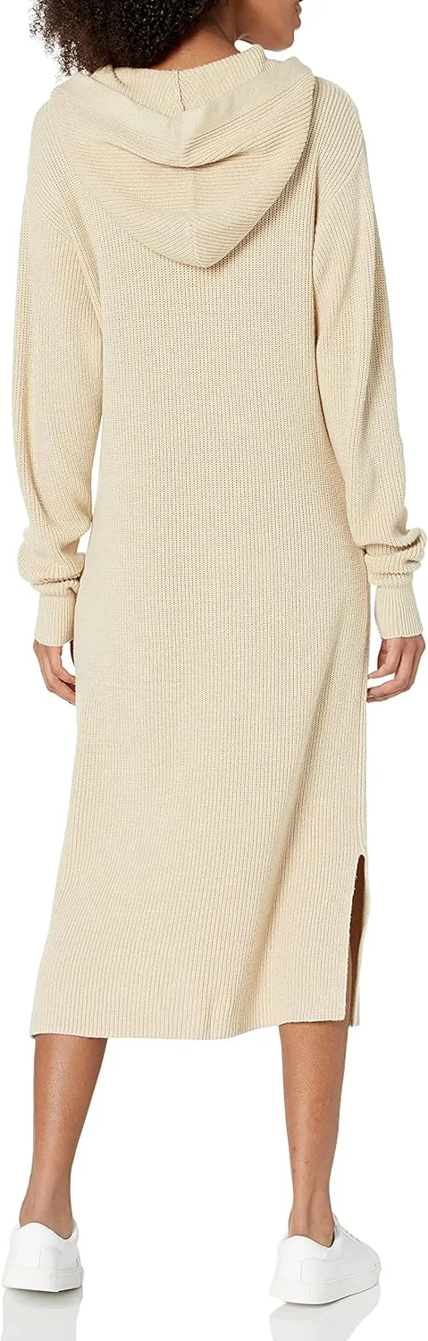 The Drop Women's Claudia Cuddle Hoodie Midi Dress